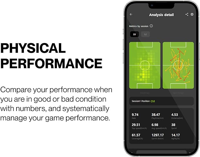 SOCCERBEE-BEE PRO 2 - Sports GPS Tracker & Vest for Outdoor Sports (Small) | 30days Trial Included & Subscription Requierd | Soccer Training Equipment | Fitness Tracker (Small)