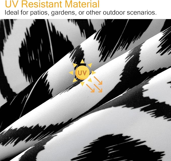 Outdoor Bench Cushion Waterproof, Tufted Bench Seat Cushion 42 x 15 Inch, Patio Wicker Indoor Seat Pads for Outside Garden Patio Balcony