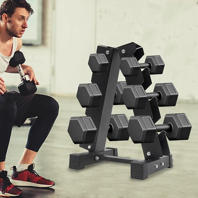 Dumbbell Weight Storage Dumbbell Rack,Classic Fit Dumbbell Frame,Sport Dumbbell Stand,Home Gym Training Dumbbell Stand for Home Hotel School 176/ 660LBS