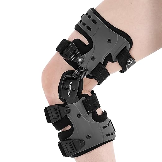 Z1 K8 Eco Assist OA Unloader Knee Brace - Support for Osteoarthritis - Bone on Bone & Rheumatoid Arthritis Knee Joint Pain Relief and Degeneration - Cartilage Defect Repair (Medial Left)