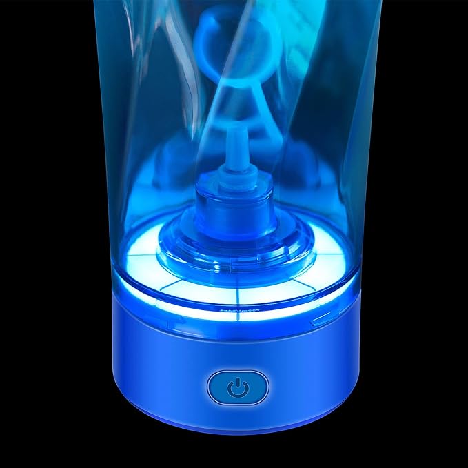 VOLTRX Premium Electric Protein Shaker Bottle, Made with Tritan - BPA Free - 24 oz Vortex Portable Mixer Cup/USB Rechargeable Shaker Cups for Protein Shakes