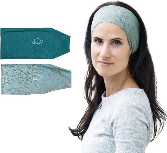 Equestrian Headbands Designed to Wick Moisture and Protect Hair Under Helmets, for Horseback Riding, Biking, and Securing Ear Buds