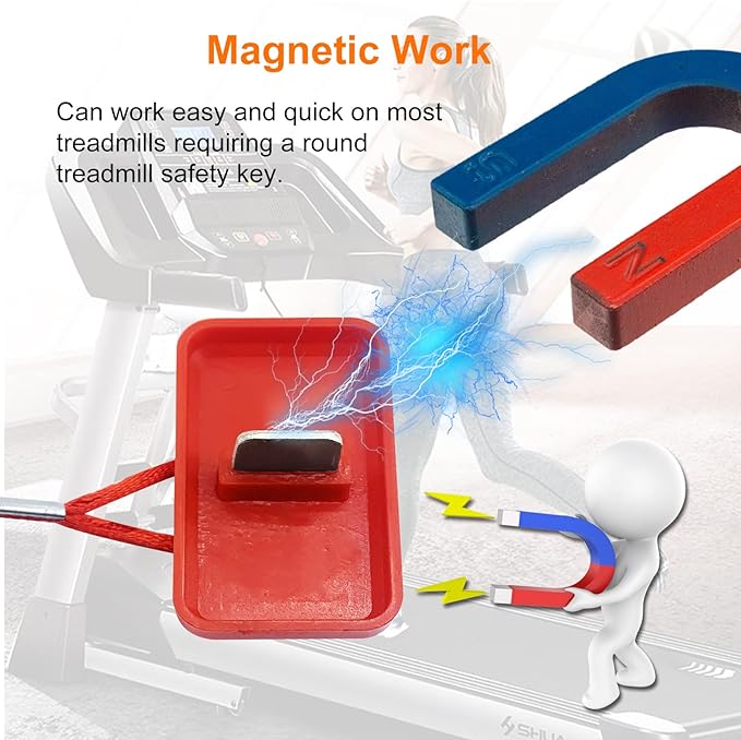 Treadmill Magnet Safety Key for Proform Image Weslo Reebok Epic Golds Gym Freemotion and Healthrider Treadmills
