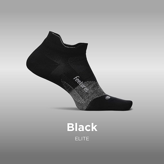 Feetures Elite Ultra Light Cushion Ankle Socks - Sport Sock with Targeted Compression