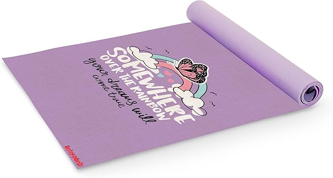 Antsy Pants Kids Yoga Mat - Yoga Mat for Kids, Yoga Mats for Home Workout, Travel Yoga Mat, Yoga Mat Non Slip, 60” x 24”, 3mm Free of Toxic Phthalates