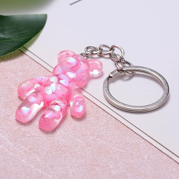 Pocket Bear Hug, Anxiety Gifts for Women Men, Mental Health Positivity Gift for Anxious Friend, Surgery Worry Gifts, Back to School Reminder of Comfort, Pink