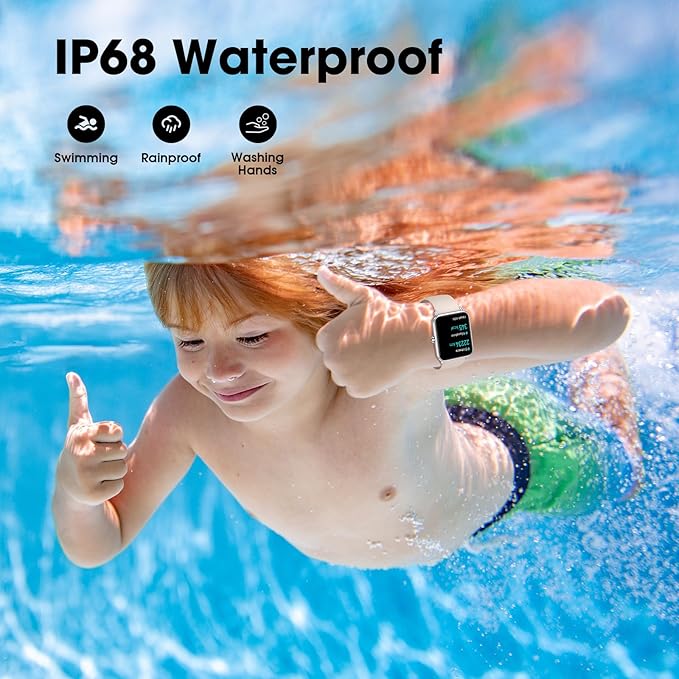 Pedometer Watch Senior Friendly No App/Phone Required, Waterproof Fitness Tracker Watch with Step Counter Calories/Sleep Tracker for Walking Running for Men Women