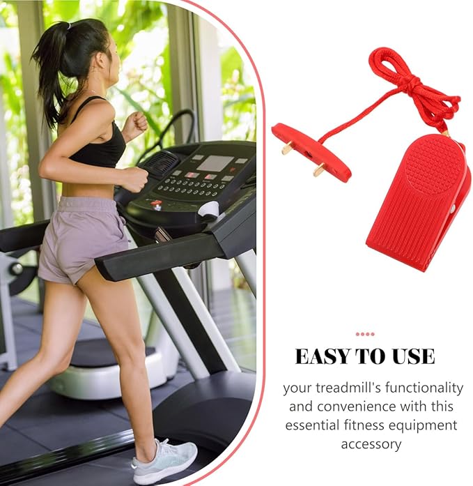 KICHOUSE Universal Treadmill Emergency Safety Key Fitness Equipment Safety Switch Lock Running Machine Stop Key