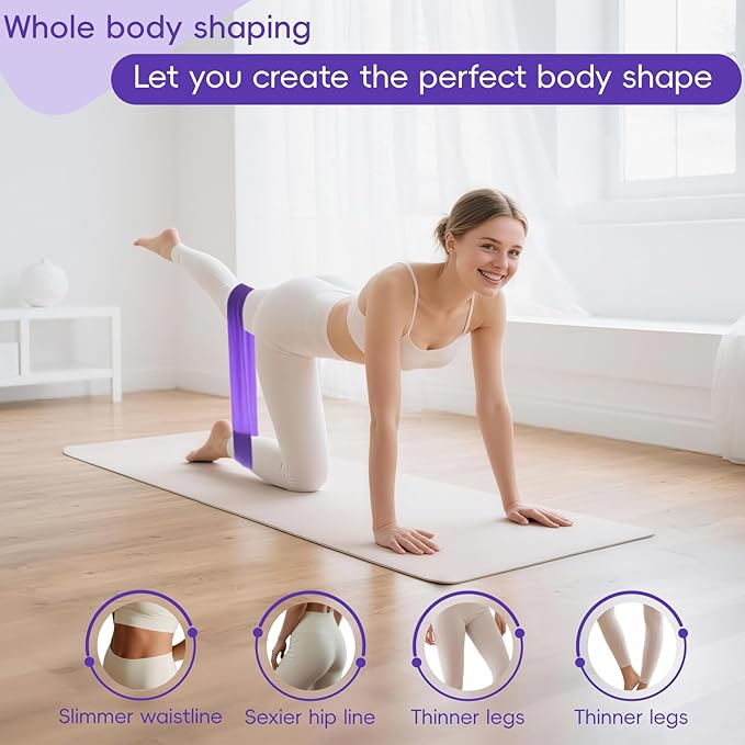 KABCON Pilates Equipment Essentials Set for Women at Home with Complete User Guide,13” Pilates Ring,9.8” Exercise Ball,Resistance Bands,Yoga Socks,Yoga Strap,13/14/16-Pcs Starter Workout Set