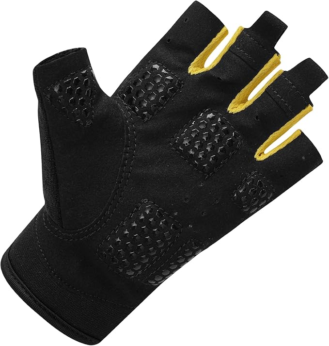 Kayaking Gloves 3/4 Finger - Provide Cushioning and Protection, with Resistant Palm and Grip, Easy to Take on and Off, Perfect for Diving, Sailing, Kayaking - Men, Women, Youth