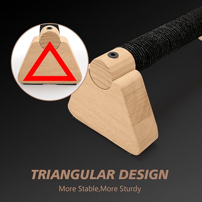 Parallettes Bars - Wooden Calisthenics Equipment for Handstand Training, Push Up Bars & Calisthenics Bar - Handstand Blocks and Pushup Handles for Men