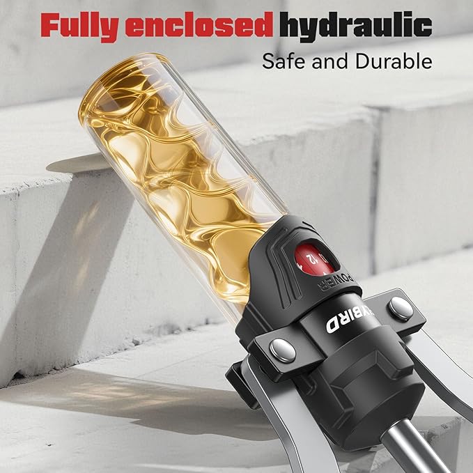 FLYBIRD Chest & Arm Twister Trainer, Hydraulic Power Chest Press Machine 22-440lbs for Upper Body Strength Training, 2-in-1 Chest Trainer with Ab Roller Wheel (Backpack & Pad Included)