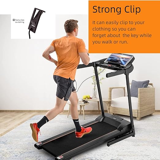 Universal Treadmill Safety Key Magnet Replacement Round Insert Style,Compatible with Proform Weslo Golds Gym Freemotion and Healthrider Treadmill