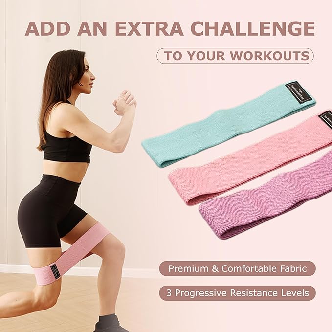 Pilates Ring Kit with Mini Ball & 3 Resistance Bands, at Home Pilates Equipment Set for Toning, Strength & Core Work, 15'' Magic Circle & 3-Level Bands