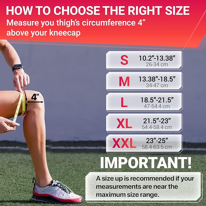 DR. BRACE ELITE Knee Brace with Side Stabilizers & Patella Gel Pads for Maximum Knee Pain Support and knee recovery for men and women-Please Check How To Size Video (Sunrise, XX-Large)