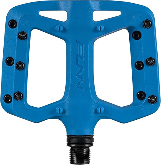 Funn Taipan S Glass Fiber Reinforced Thermoplastic Bike Pedals with 9/16-inch CrMo Axles for MTB/BMX/Urban/Gravel Riding, Suitable for Youth, Kids and Young Riders