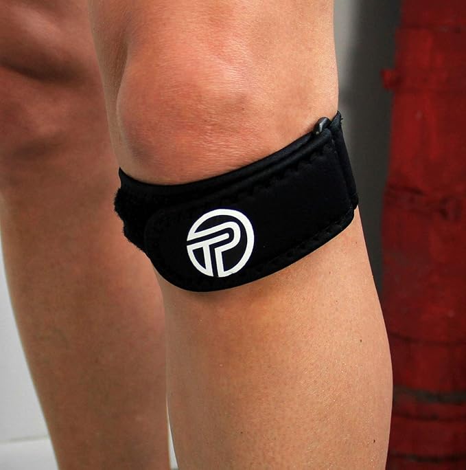 Pro-Tec Athletics Patellar Tendon Strap, Alleviates Tendinitis, Knee Discomfort, Moderate Compression & Stabilization