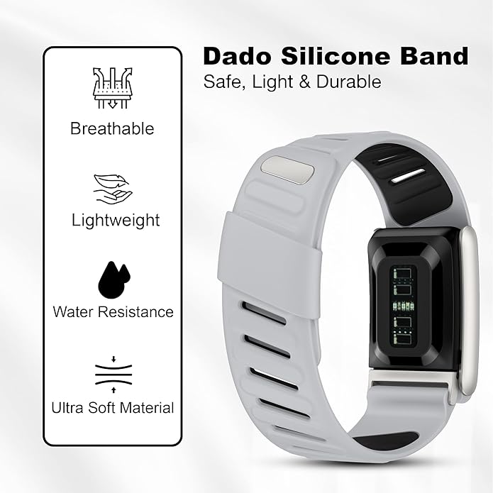 Silicone Sport Replacement Band Compatible with WHOOP 5.0, One, Peak, and Life Fitness Tracker – Breathable, Durable & Comfortable | Not for Whoop Gen 4