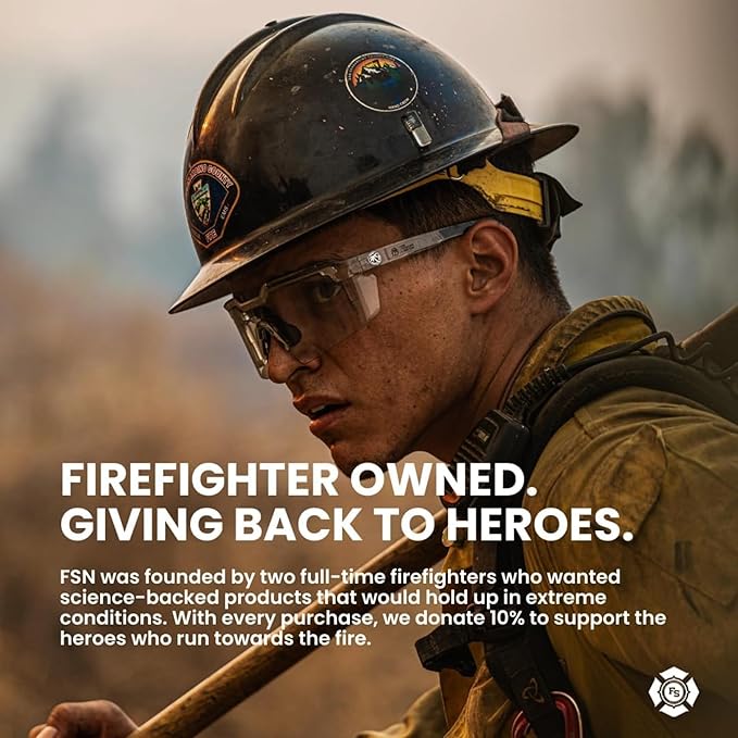 Fire Science Fire Salt Hydration Sticks, Electrolytes & Coconut Water, Hydration Drink Mix with Magnesium, Potassium & Sodium, Zero Sugar, Single Serve On The Go Packs, Orange Flavor, 16 Count