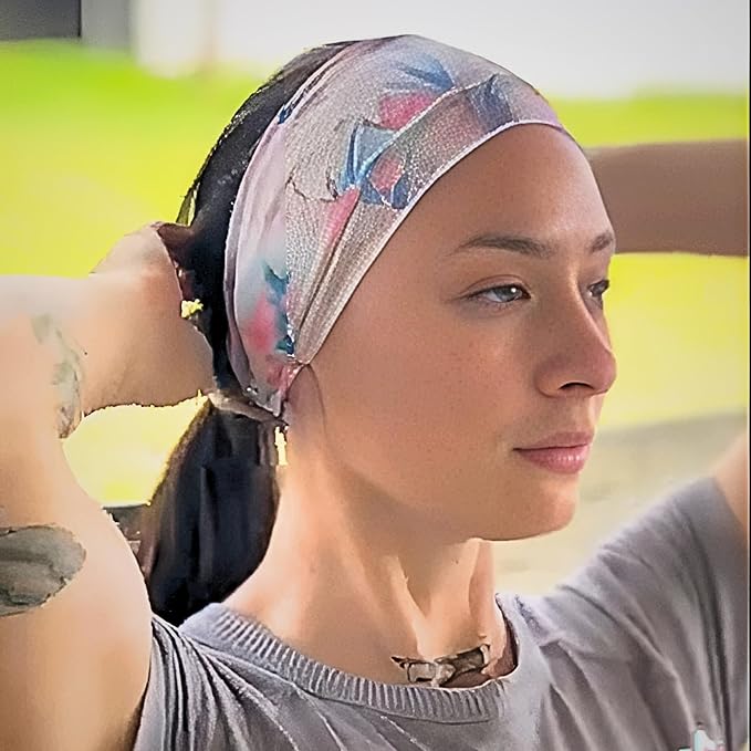 Equestrian Headbands Designed to Wick Moisture and Protect Hair Under Helmets, for Horseback Riding, Biking, and Securing Ear Buds