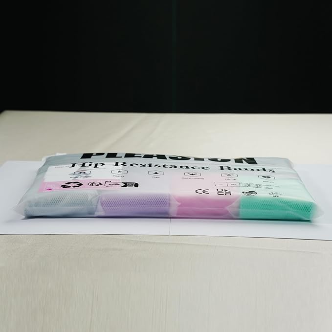 Fabric Resistance Bands for Working Out, 5 Levels Booty Bands for Women Men, Cloth Workout Bands Resistance Loop Exercise Bands for Legs Butt at Home Fitness, Yoga, Pilates