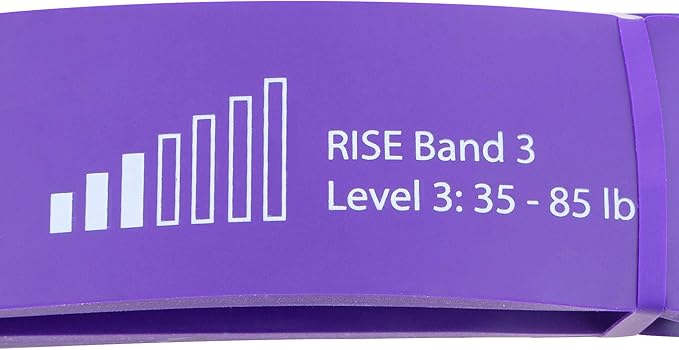 Rise Bands Heavy-Duty Exercise Resistance Band for Physical Therapy, Fitness, Muscle Development, Rehab, Mobility, Stretching, and More