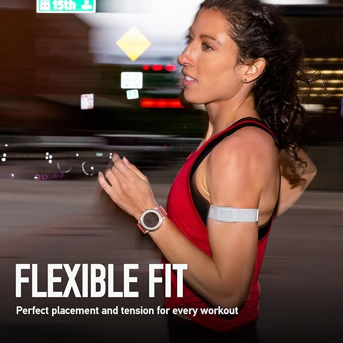 COROS Heart Rate Monitor, Comfort, Easy to wear, Auto-wear Detection, Advanced Sensor, Precise Data, Bluetooth, 38 Hours Battery Life, Connects up to 3 Devices at Once, for Run and Bike