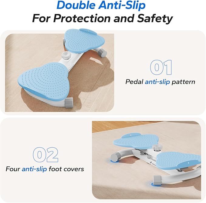 MERACH Waist Twister Machine Exercise, Ab Twist Board with 300 lbs Weight Capacity, Abs Workout for Slim Waist and Core Ab Exercise, Noiseless Home Gym Equipment for Women Men