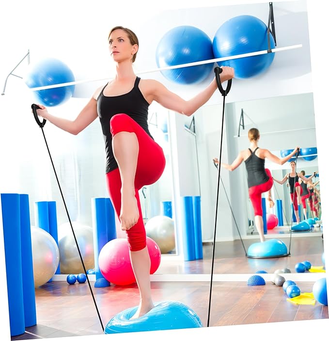 1 Pair Resistance Bands Stepping Machine Assistance Bands Exercise Cords for Weightlifting Strength Training Muscle Toning