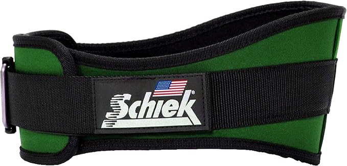 Schiek Sports 2006 Nylon 6 Inches Weight Lifting Belt - Support Belt for Power Lifting
