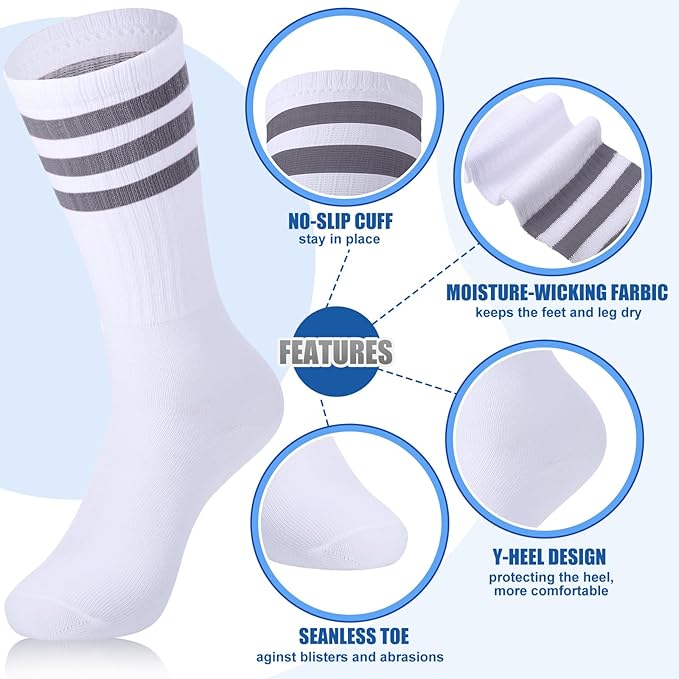 Hillban 80s Workout Outfit 80s Accessories for Women Men Neon Sweatbands Headbands for Tennis Volleyball Sport