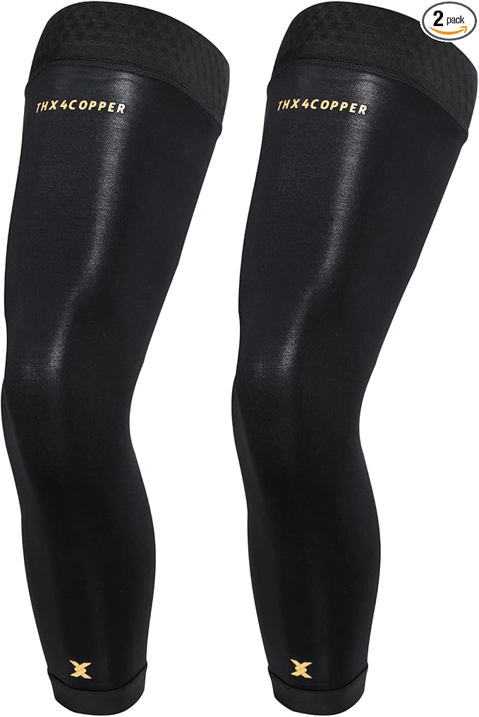 THX4COPPER Compression Full Leg Sleeves(Pair)