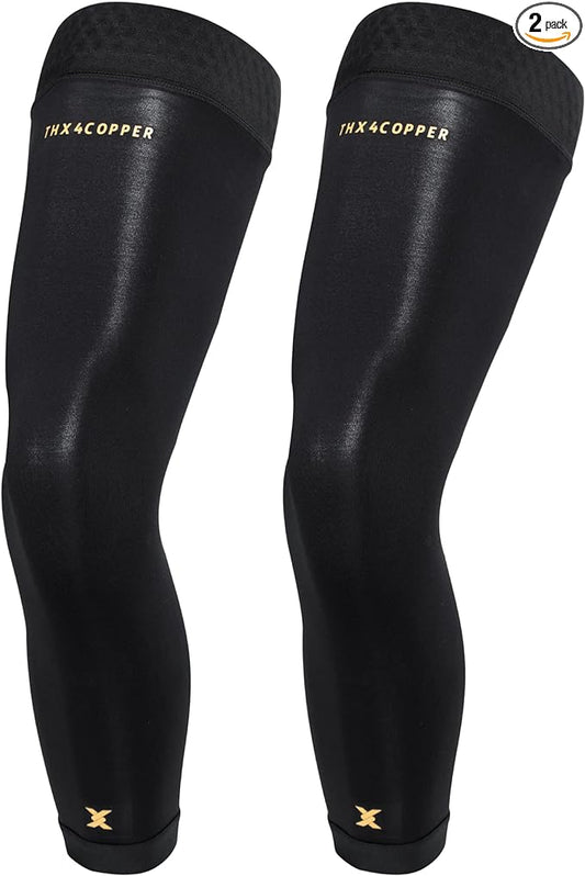 THX4COPPER Compression Full Leg Sleeves(Pair)