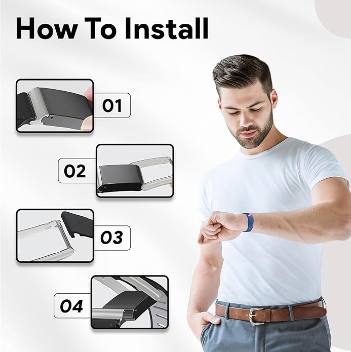 Silicone Sport Replacement Band Compatible with WHOOP 5.0, One, Peak, and Life Fitness Tracker – Breathable, Durable & Comfortable | Not for Whoop Gen 4