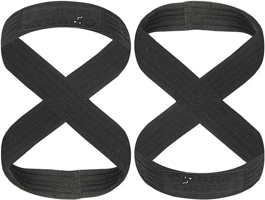 Deadlift Straps Figure 8 Loop Lifting Straps The #1 Choice for Power Lifters weightlifters workout Enthusiasts