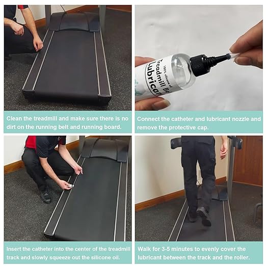 Treadmill Lubricant for Belt 250ml, High Temperature Resistant and Stable Treadmill Lubricant, Reduce Friction Treadmill Oil Belt Lubricant Suitable for All Kinds of Treadmills