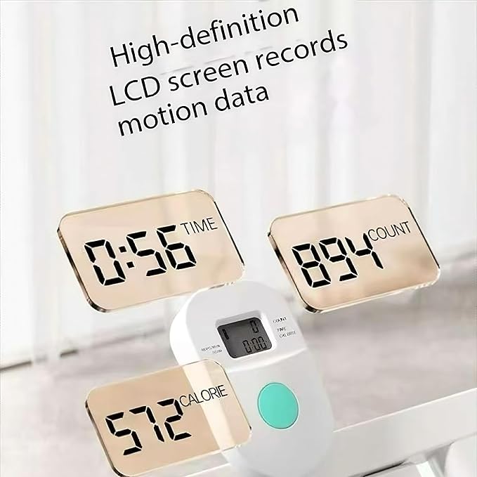 Foldable Stair Stepper Machine with Adjustable Handlebar & Step Counter - Compact Stair Climber for Home Gym, Cardio Workout Equipment, Space-Saving Step Machine for at-Home