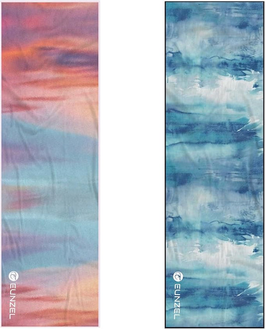 Cooling Towel, Ice Towel for Neck, Soft Microfiber Chilly Towel Stay Cool for Sports, Yoga, Running, Gym, Workout, Biking, Camping & Outdoor Activities 40"x12"