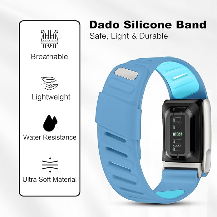 Silicone Sport Replacement Band Compatible with WHOOP 5.0, One, Peak, and Life Fitness Tracker – Breathable, Durable & Comfortable | Not for Whoop Gen 4