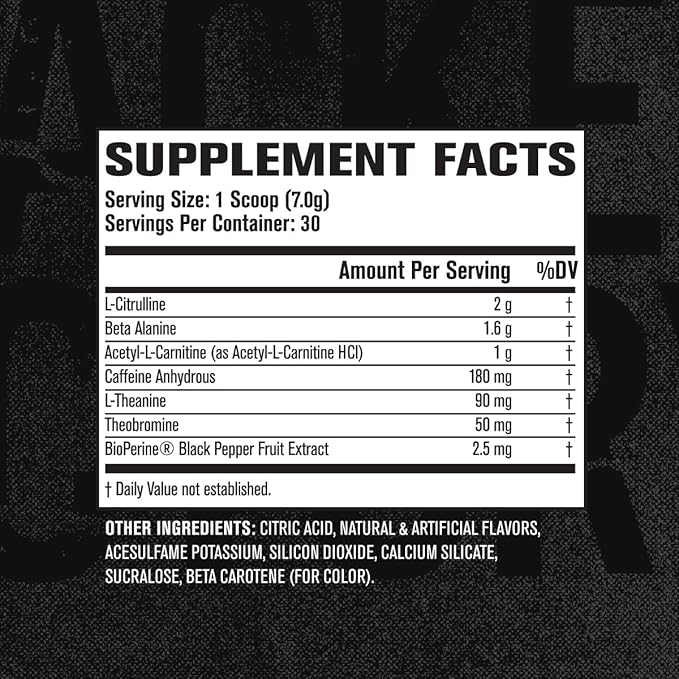 Jacked Factory NITROSURGE Shred Pre Workout Supplement - Energy Booster, Instant Strength Gains, Sharp Focus, Powerful Pumps - Nitric Oxide Booster & PreWorkout Powder - 30Sv, Orange Pineapple