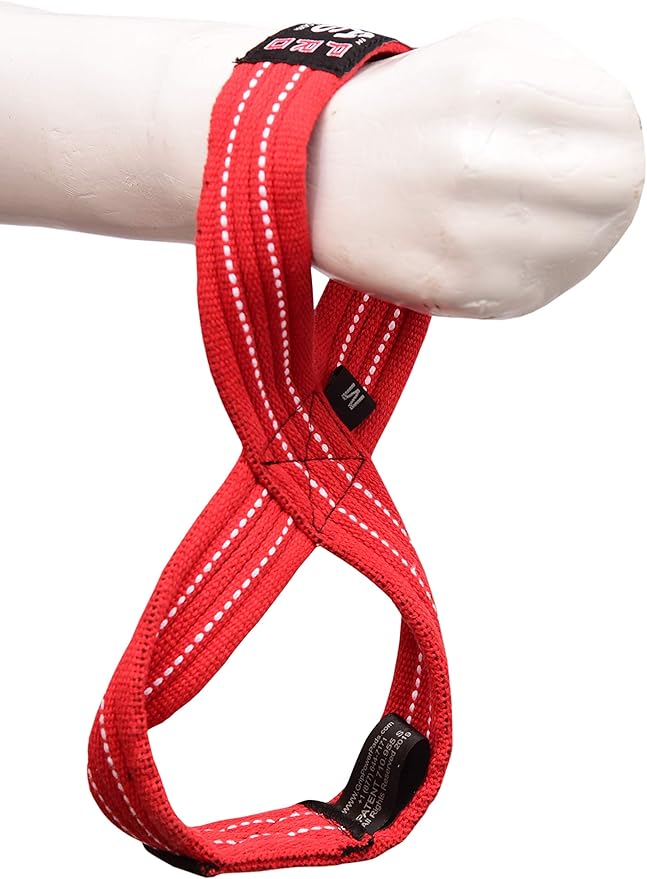 Deadlift Straps Figure 8 Loop Lifting Straps The #1 Choice for Power Lifters weightlifters workout Enthusiasts