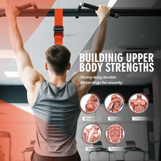 LEEKEY Resistance Bands, Exercise Bands with Handles,Pull Up Assist Bands - Bands for Working Out,Band for Men and Women Fitness Training, Physical Therapy,Home Workouts