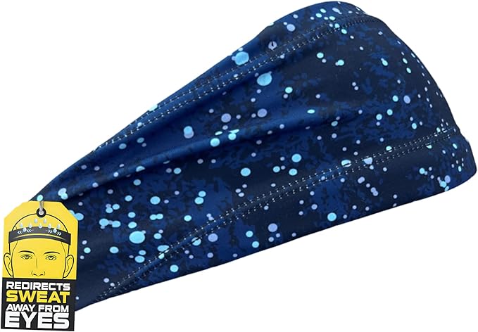 Halo Headband Bandit - 4" Wide Pullover Sweatband for Both Women and Men