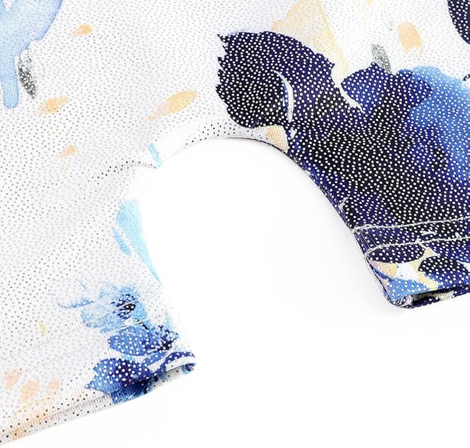 EQSJIU Leotards for Girls Gymnastics Sleeveless Sparkly Toddler Tumbling Outfits Dance Clothes Biketards for Kids 1-10 Years