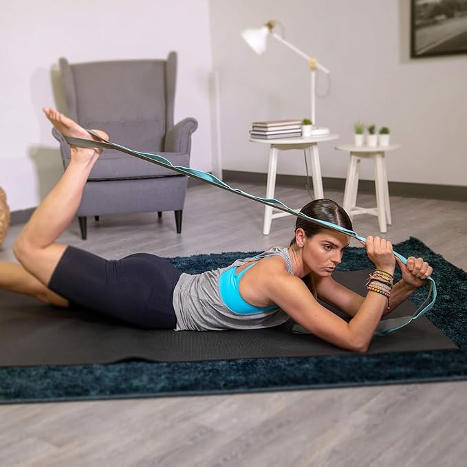 321 STRONG 5 in 1 Foam Roller Set with Hollow Core Deep Tissue Massager, Muscle Roller Stick, Stretching Strap, Spikey Plantar Fasciitis Ball, and Carry Bag, with 4K eBook