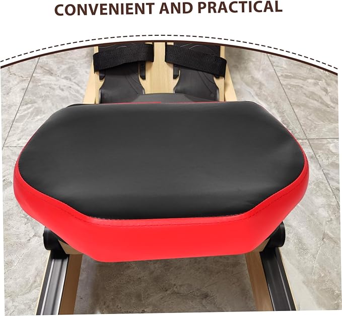 Fitness Machine Seat Cushion Ergonomic Pu Sponge Rowing Machine Pad for Comfort and Support for Gym Use and Enhanced Workouts