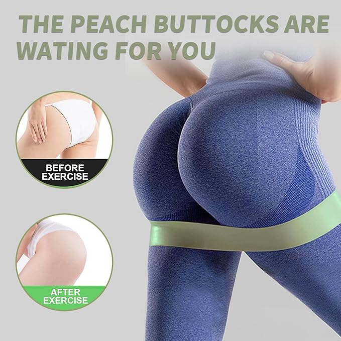 100 PCS Bulk Resistance Bands, Loop Exercise Bands Set for Gym Members Sports Class Students Gift, 5 Pieces Each Set with Storage Bag, Fitness Bands for Outdoor Home Gym Yoga Pilates