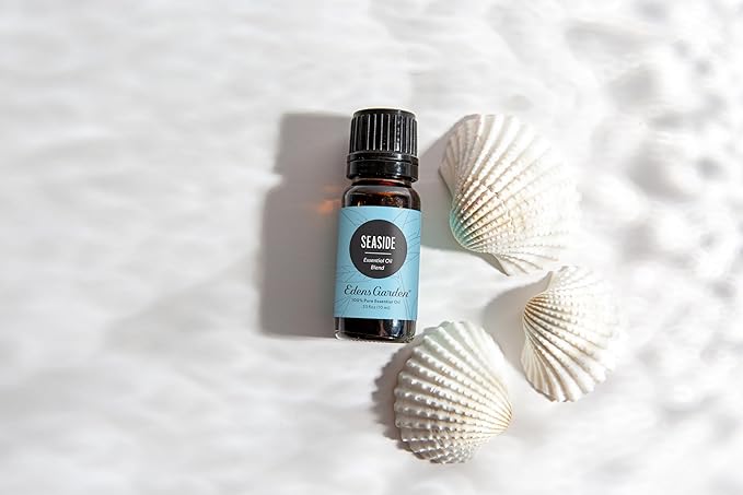 Edens Garden Seaside Essential Oil Blend- 100% Pure Premium Grade, Undiluted, Natural, Therapeutic, Aromatherapy, The Best for Diffusing, Candle, Laundry, Humidifiers 10 ml (.33 fl oz)