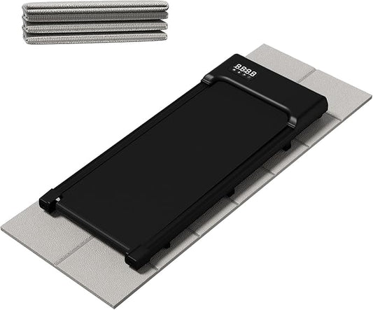Walking Pad Treadmill Mat for Carpet Floors 68x24, 1/4“Thick Mat for Hardwood Floors, Floor Mat for Under Treadmill/Walking pad/Bike on Carpet, Exercise Equipment Mat, No Slip, Noise Shock Absorption