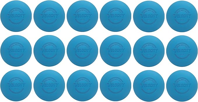 Velocity Lacrosse Balls - 1, 2, 3, 6, 12, 18, 24, 36, 60 and 120 Packs - for Practice, Official NFHS and College Approved Size